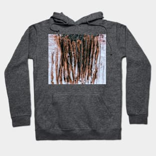 Early walk abstract forest Hoodie